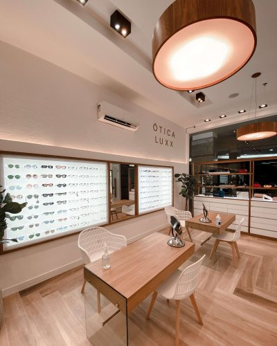 Ótica Luxx Vitrines Iluminadas