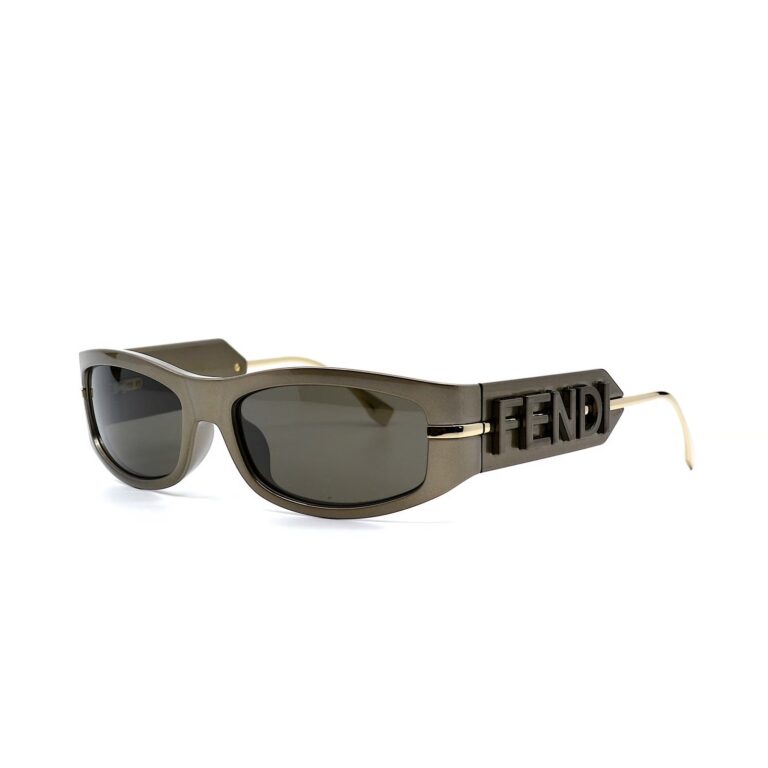 Oculos de Sol Fendi Fendigraphy FE40120I Marrom Brilhante