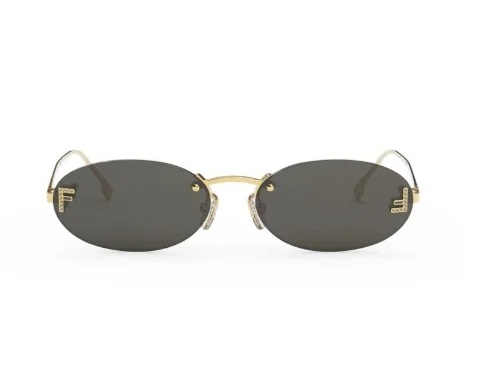 Oculos de Sol Fendi First FE4075US Dourado - Imagem 2