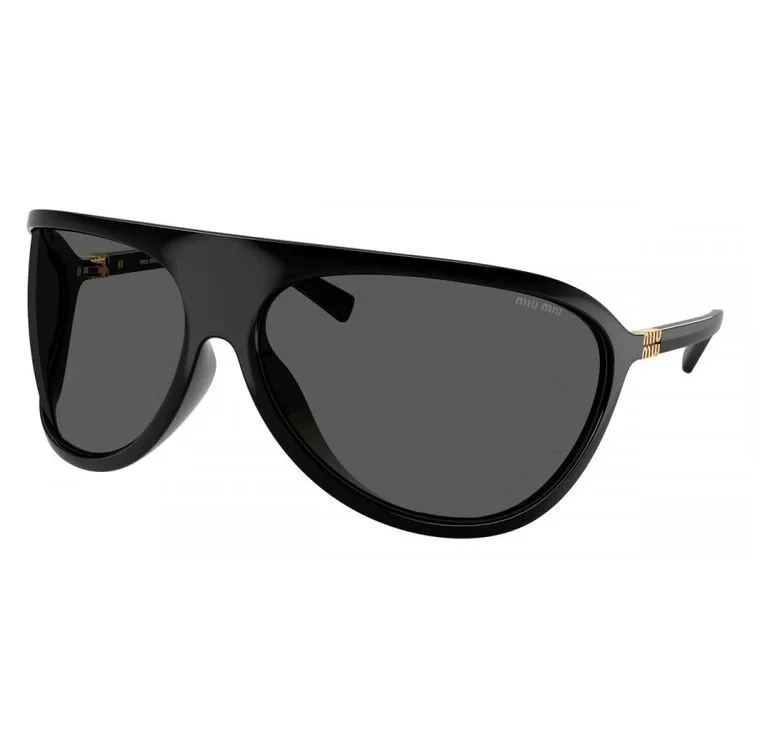 Oculos de Sol Miu Miu MU A01S Preto