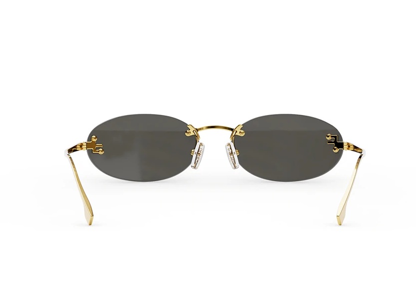 Oculos de Sol Fendi First FE4075US Dourado - Imagem 3