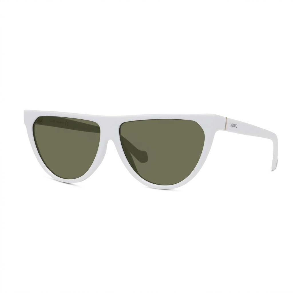 Oculos de Sol Loewe Anagram LW40050I Branco - Imagem 2