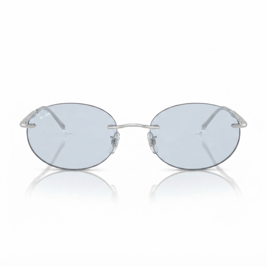 Óculos de Sol Ray Ban Transitions® RB3767 008/MF 54 Prata - Imagem 2