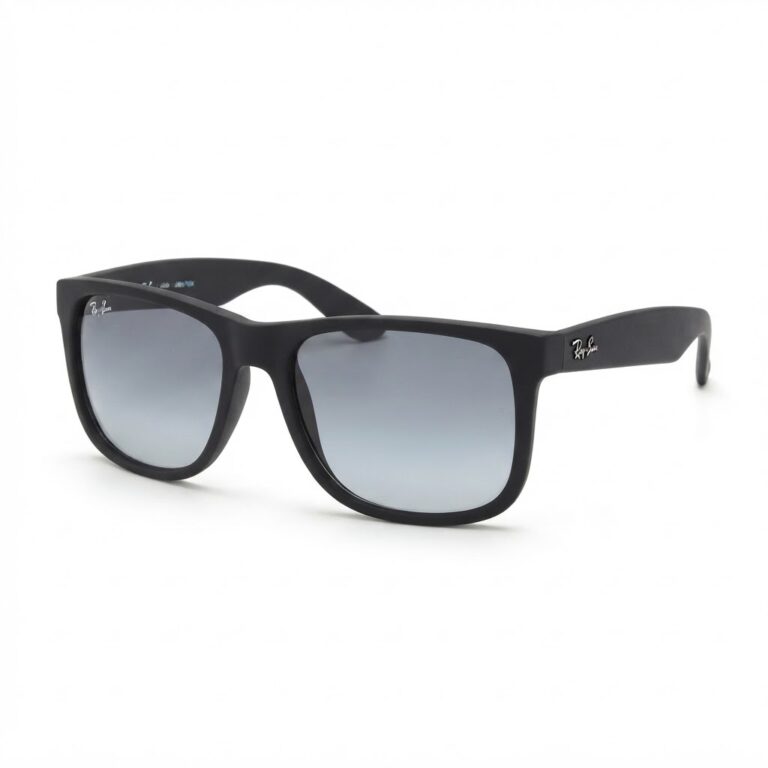 Óculos de Sol Ray-Ban Justin RB4165L 601/8G-57 Preto Fosco