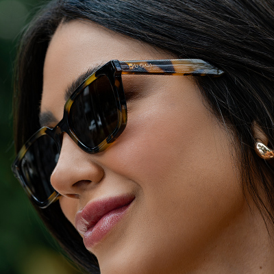Oculos de Sol Gucci GG1539S 005 55 Tortoise - Imagem 4