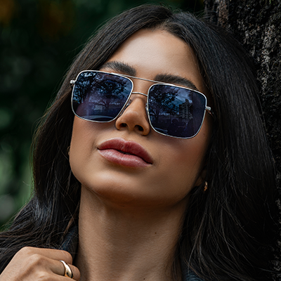 Óculos Ray Ban Ari RB3758 003/2V 56 Prata - Imagem 4