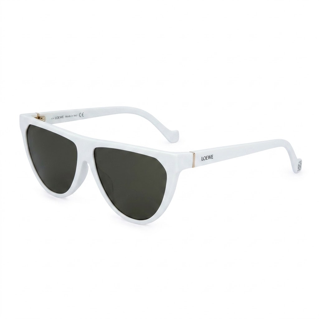 Oculos de Sol Loewe Anagram LW40050I Branco