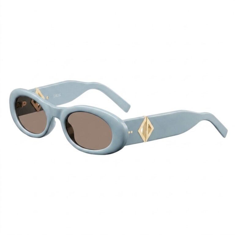 Oculos de Sol Dior DIAMOND CACTUS JACK DM40073I 90E 52 Azul Translucido