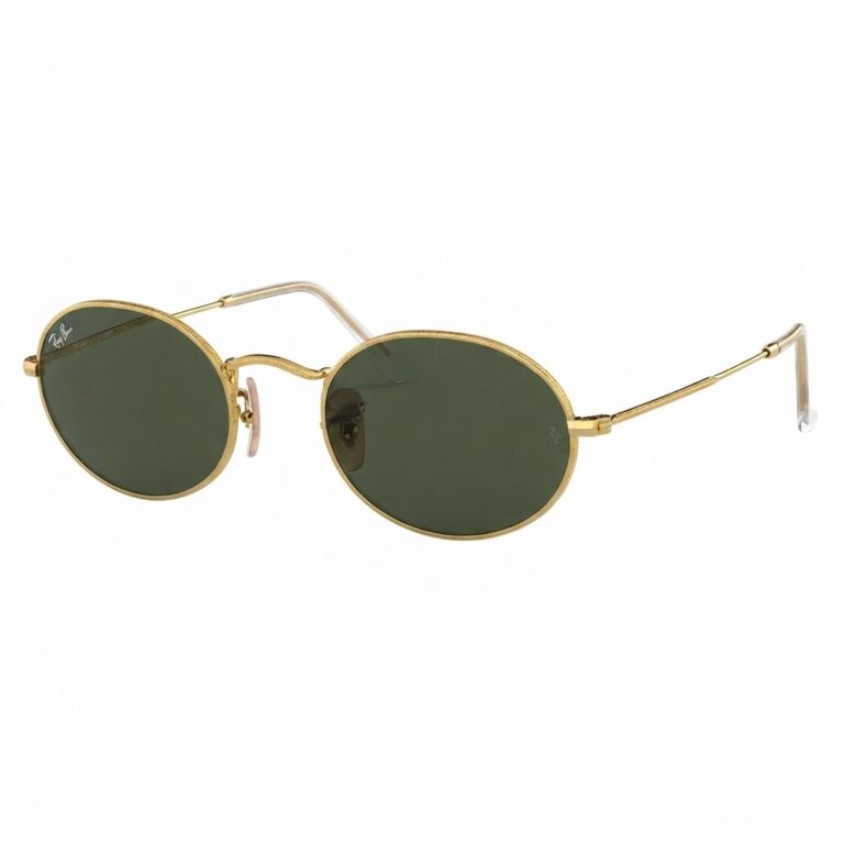 Óculos de Sol Ray-Ban Oval RB3547 001/31 54 Ouro
