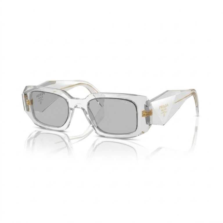 Óculos de Sol Prada PR 17WS 12R30B 49 Cinza transparente