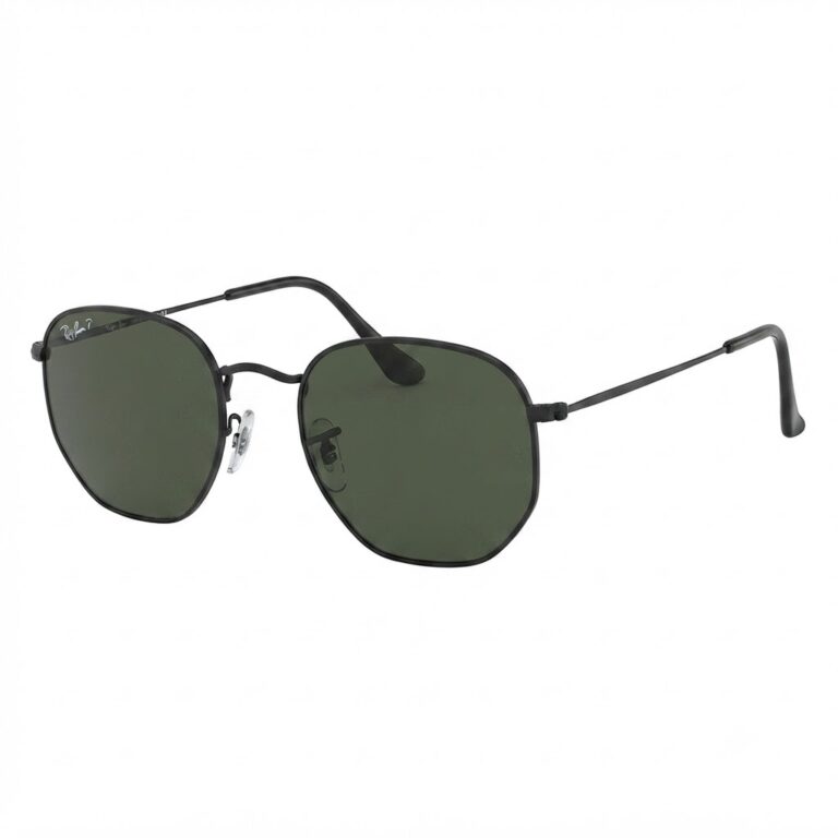 Óculos de Sol Ray Ban Hexagonal Polarizado RB3548NL 002/58 54 Preto