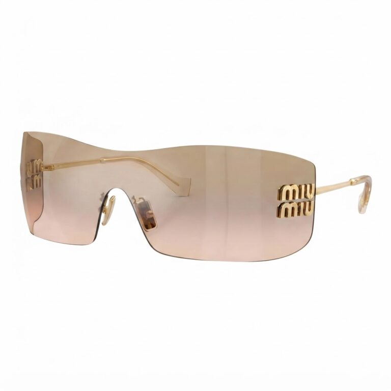 Óculos de Sol Miu Miu MU B53S 5AK20P 44 Ouro